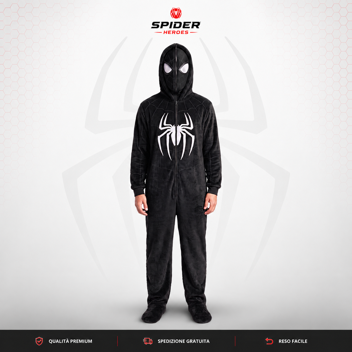 Maschera Spider Heroes