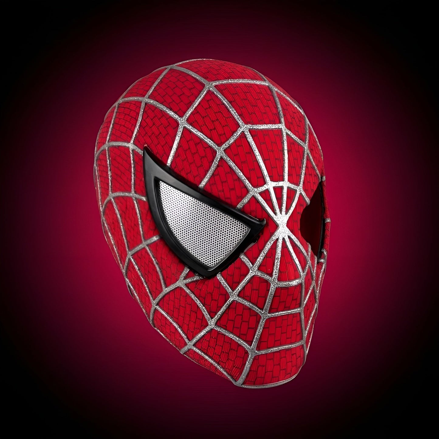 Maschera Ragno Classica Rossa - S7 [OCCHI NON INTERATTIVI]