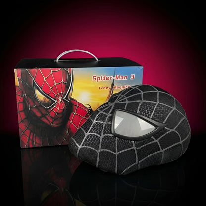 Maschera Ragno Classica Nera - S7 [OCCHI NON INTERATTIVI]